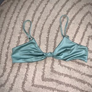 Spiritual Gangster sage green bikini top